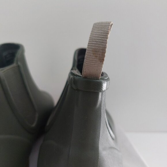 Bogs Sweet Pea Rain Boots Women’s Size 9 Sage Green Waterproof Slip On Ankle - Picture 8 of 13